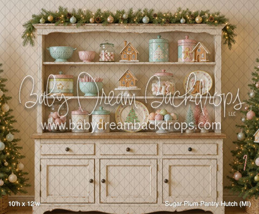 Sugar Plum Pantry Hutch (MI)