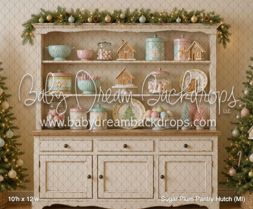 Sugar Plum Pantry Hutch (MI)
