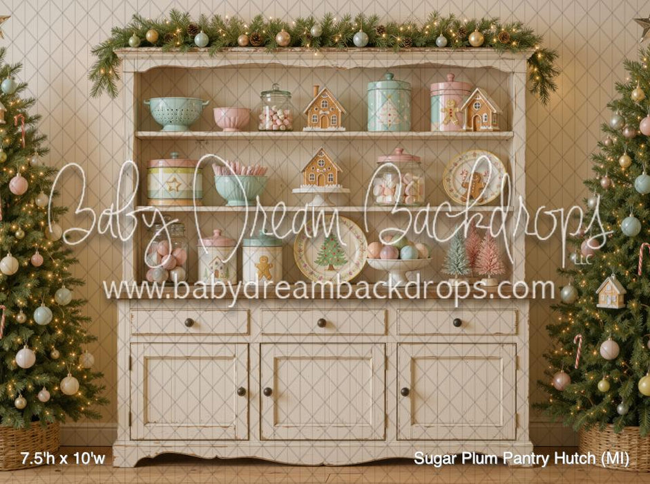 Sugar Plum Pantry Hutch (MI)