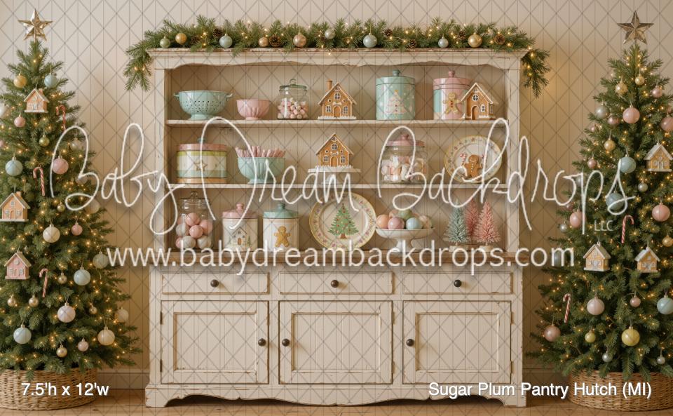 Sugar Plum Pantry Hutch (MI)