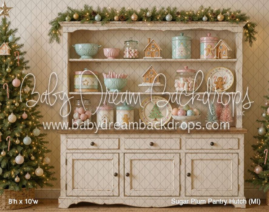 Sugar Plum Pantry Hutch (MI)