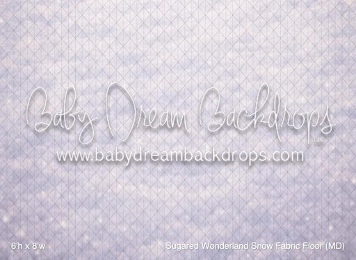 Sugared Wonderland Snow Fabric Floor (MD)