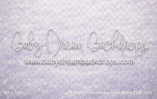 Sugared Wonderland Snow Fabric Floor (MD)