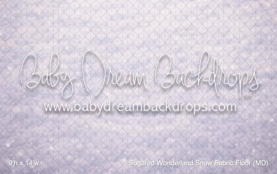 Sugared Wonderland Snow Fabric Floor (MD)