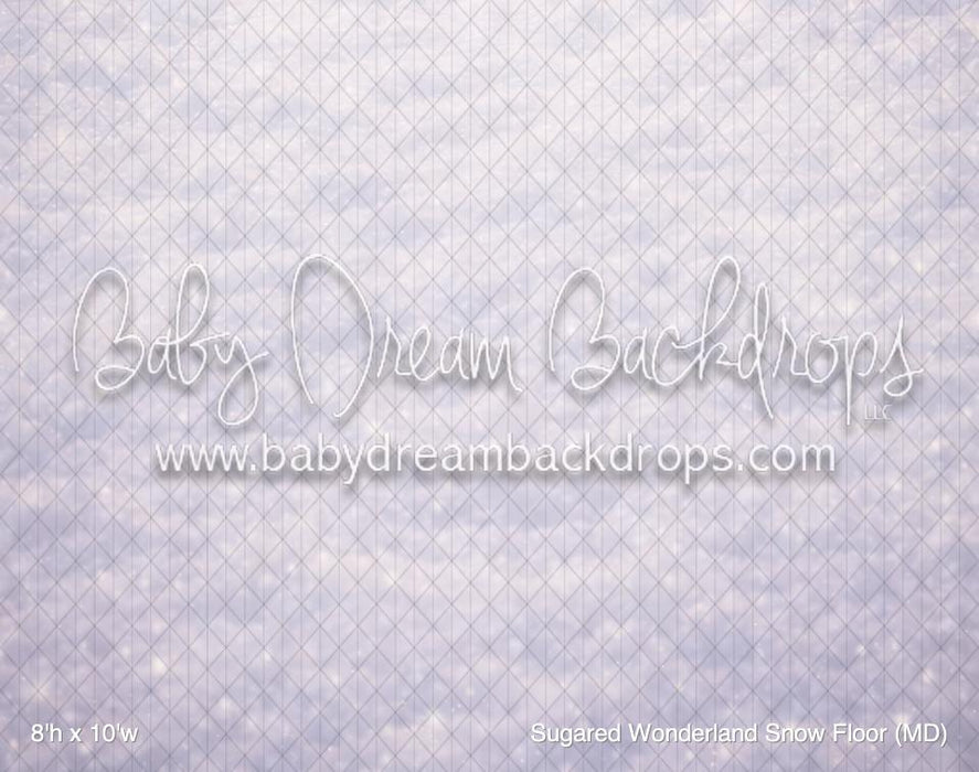 Sugared Wonderland Snow Fabric Floor (MD)