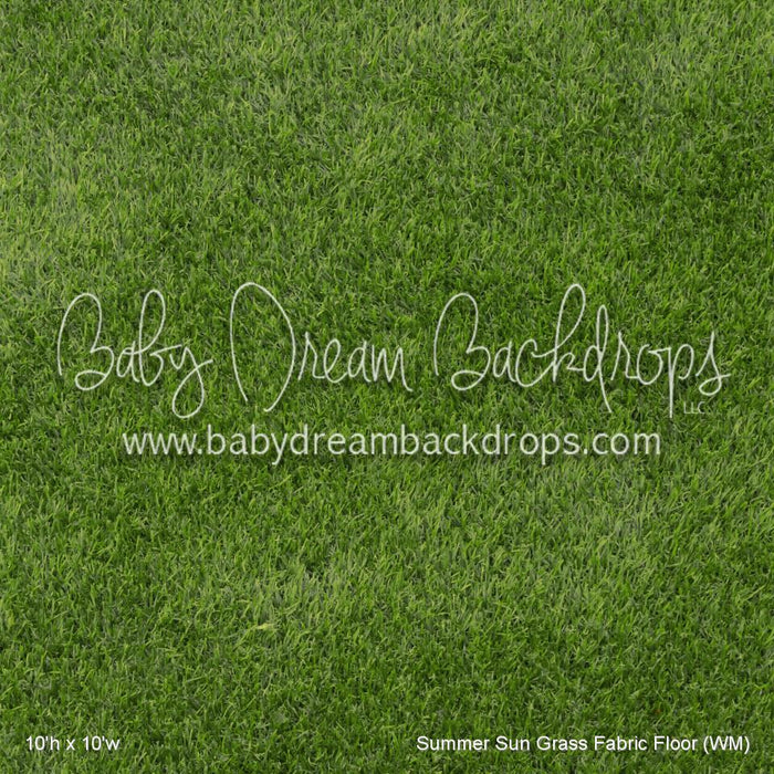 Summer Sun Grass Fabric Floor (WM)