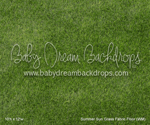 Summer Sun Grass Fabric Floor (WM)