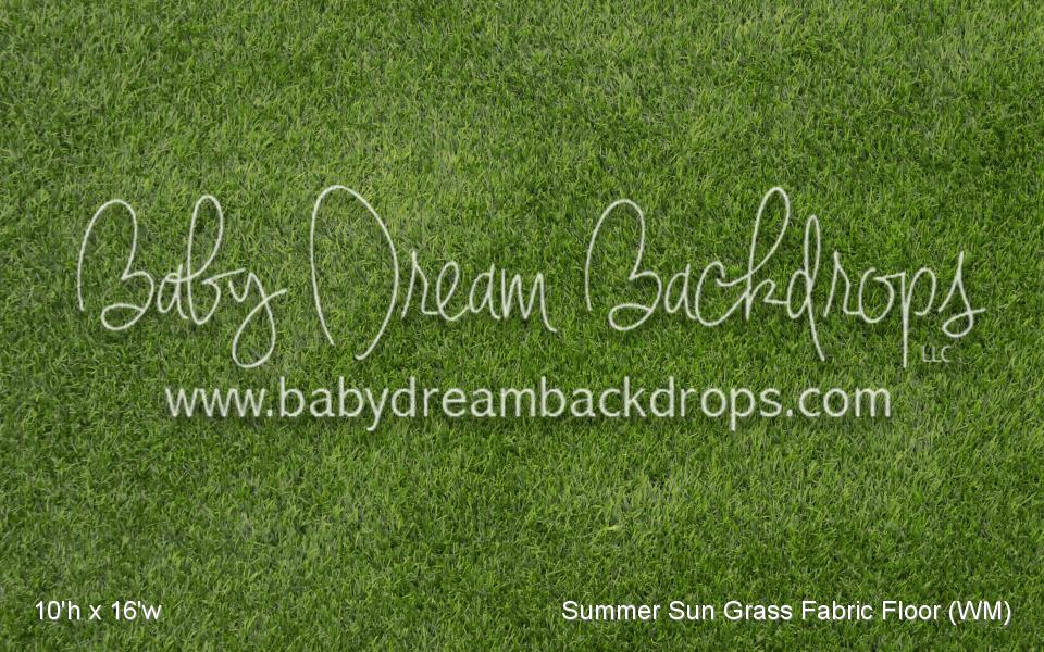 Summer Sun Grass Fabric Floor (WM)