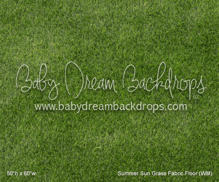 Summer Sun Grass Fabric Floor (WM)