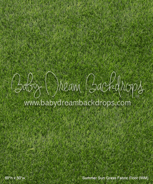 Summer Sun Grass Fabric Floor (WM)