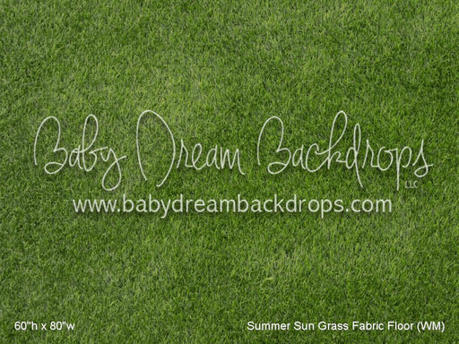 Summer Sun Grass Fabric Floor (WM)