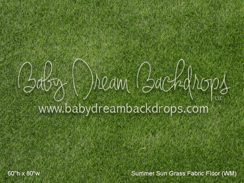 Summer Sun Grass Fabric Floor (WM)