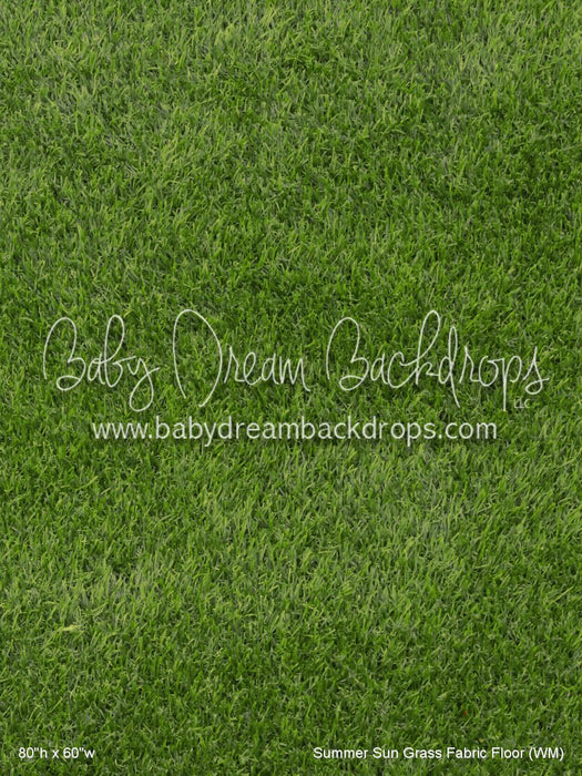 Summer Sun Grass Fabric Floor (WM)