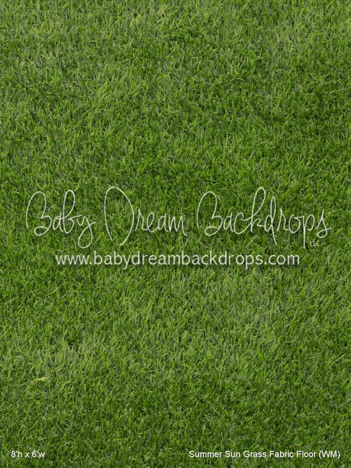 Summer Sun Grass Fabric Floor (WM)