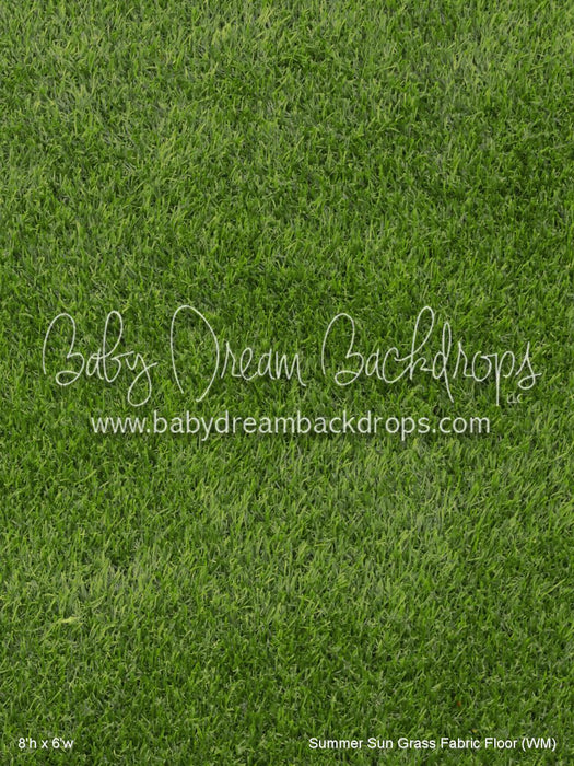 Summer Sun Grass Fabric Floor (WM)