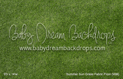 Summer Sun Grass Fabric Floor (WM)