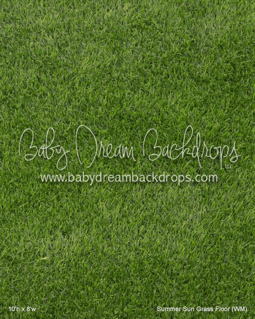 Summer Sun Grass Fabric Floor (WM)
