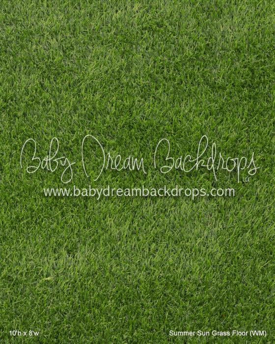 Summer Sun Grass Fabric Floor (WM)