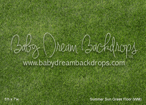 Summer Sun Grass Fabric Floor (WM)