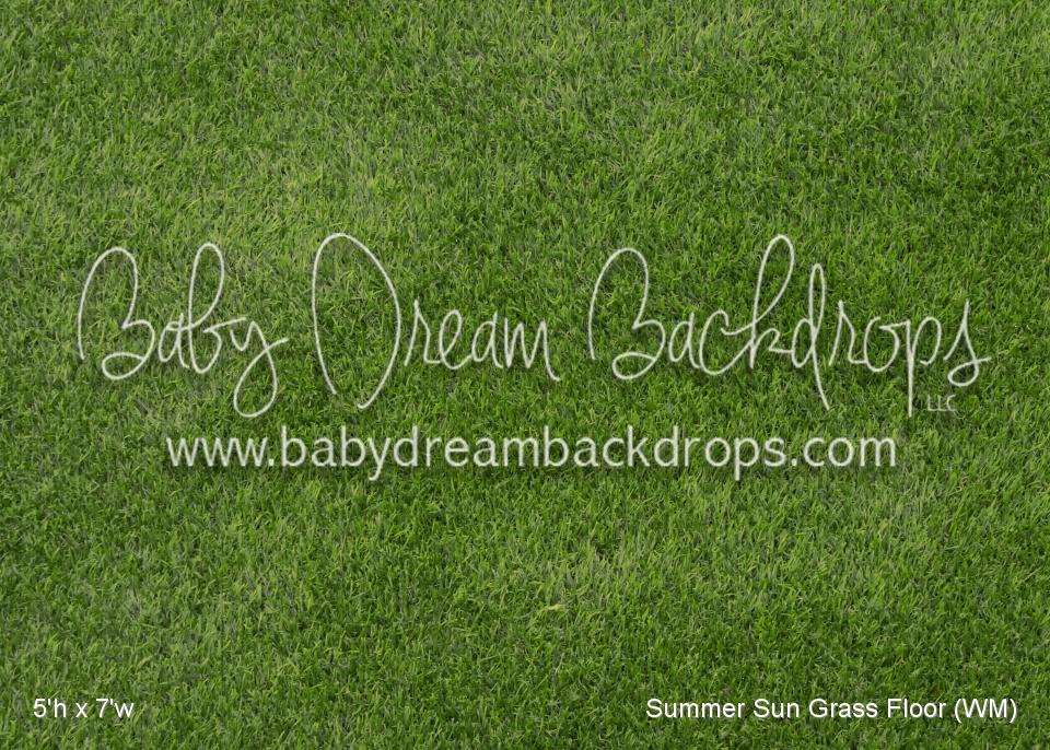Summer Sun Grass Fabric Floor (WM)