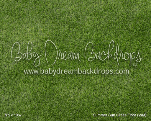 Summer Sun Grass Fabric Floor (WM)