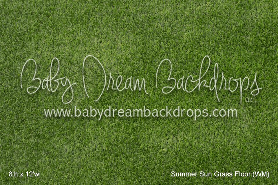 Summer Sun Grass Fabric Floor (WM)