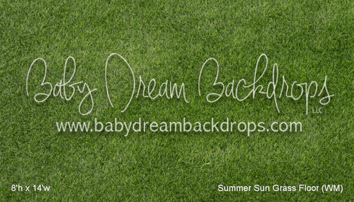 Summer Sun Grass Fabric Floor (WM)