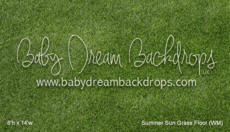 Summer Sun Grass Fabric Floor (WM)