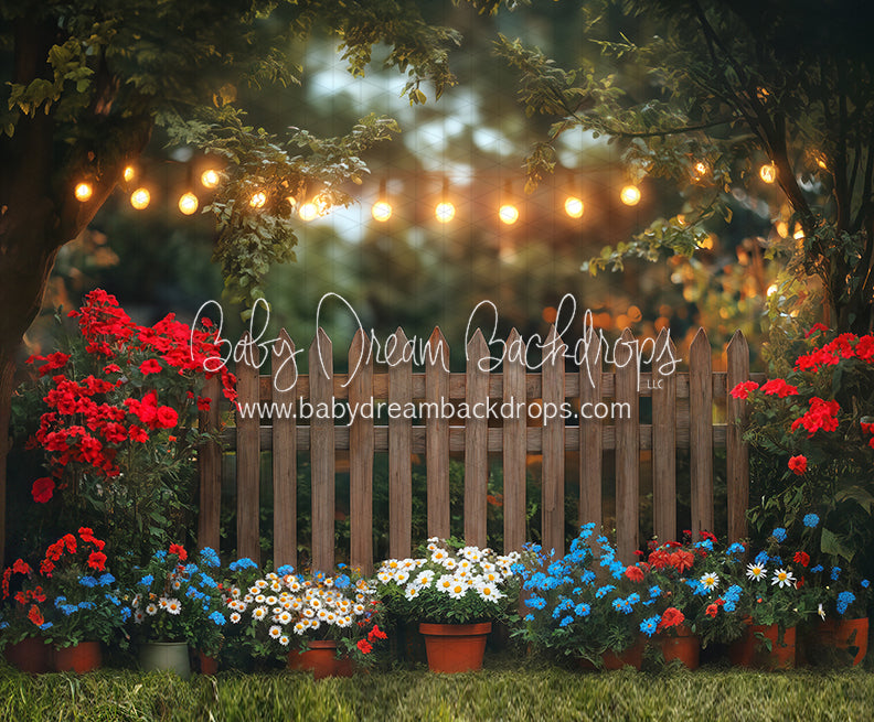 Summertime Floral Fence (JA)