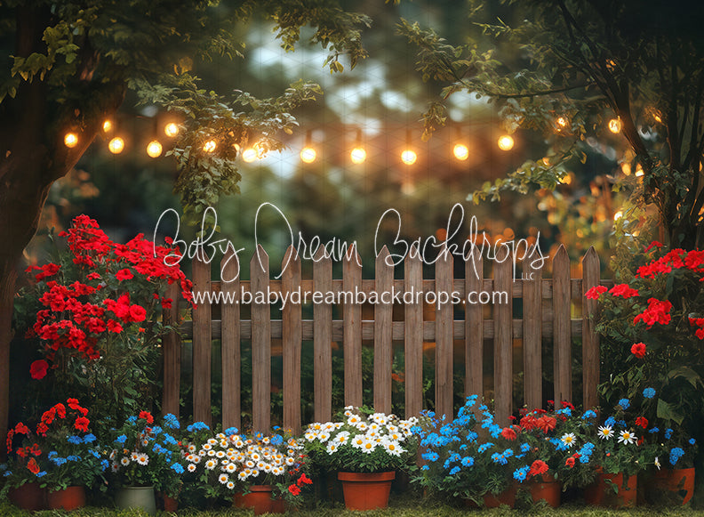 Summertime Floral Fence (JA)