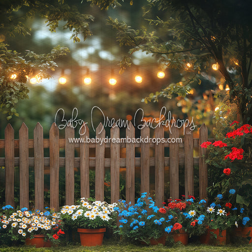 Summertime Floral Fence (JA)