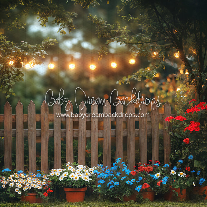 Summertime Floral Fence (JA)