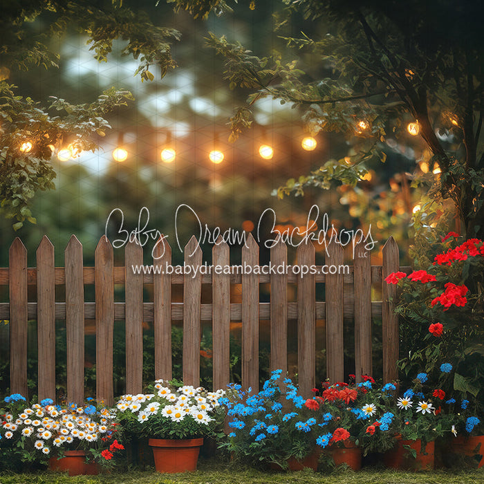 Summertime Floral Fence (JA)