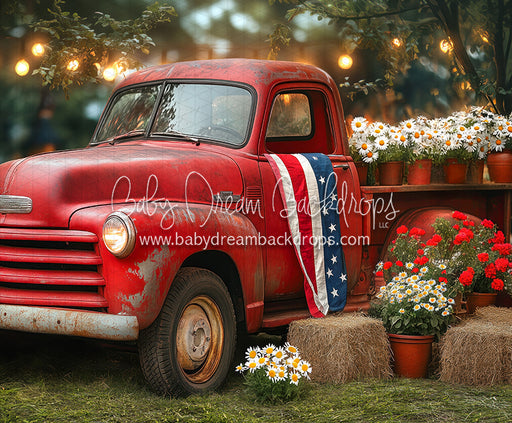 Summertime Red Ride Flag (JA)