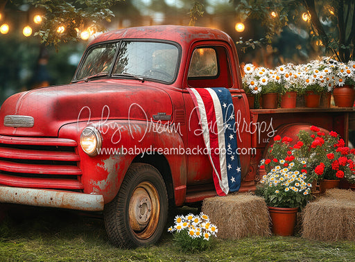 Summertime Red Ride Flag (JA)