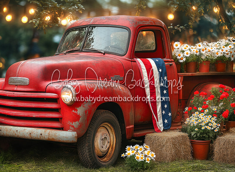 Summertime Red Ride Flag (JA)