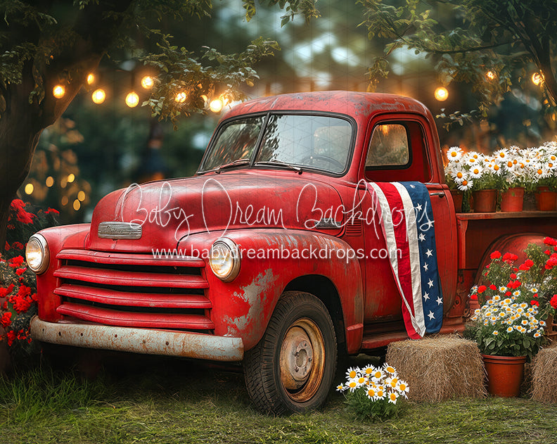 Summertime Red Ride Flag (JA)