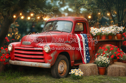 Summertime Red Ride Flag (JA)