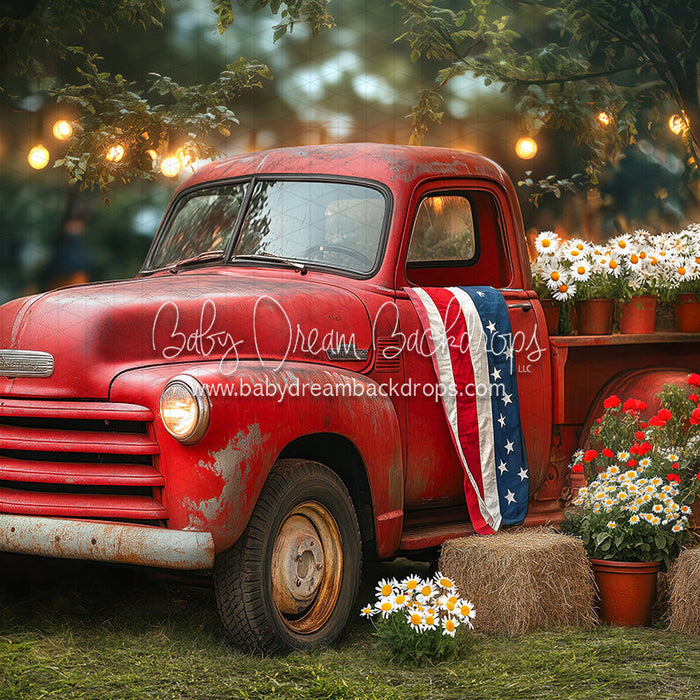 Summertime Red Ride Flag (JA)