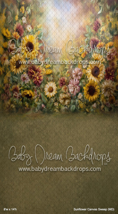 Sunflower Canvas Sweep (MD)