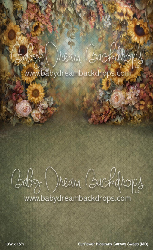 Sunflower Hideaway Canvas Sweep (MD)