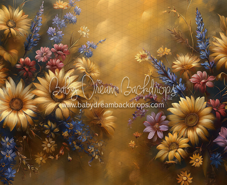 Sunflower Parade (LL) — Baby Dream Backdrops