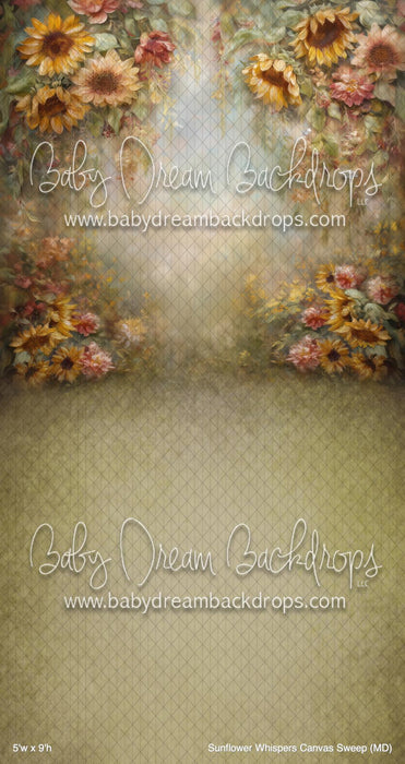 Sunflower Whispers Canvas Sweep (MD)