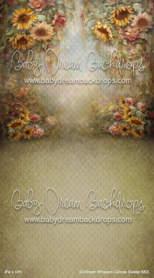 Sunflower Whispers Canvas Sweep (MD)