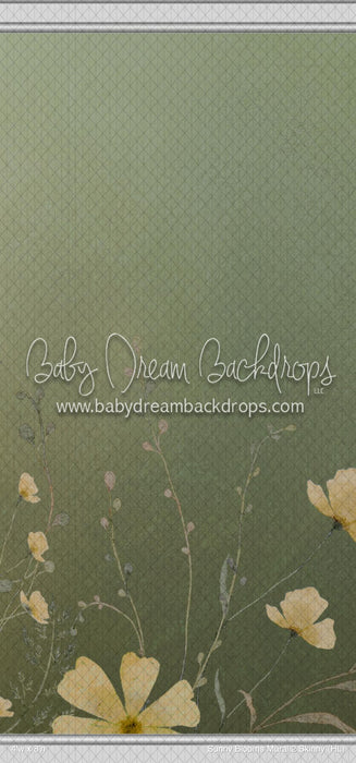 Sunny Blooms Mural 2 Skinny (HL)