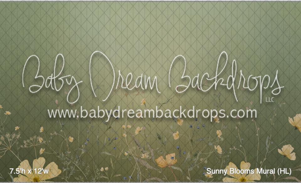 Sunny Blooms Mural (HL)