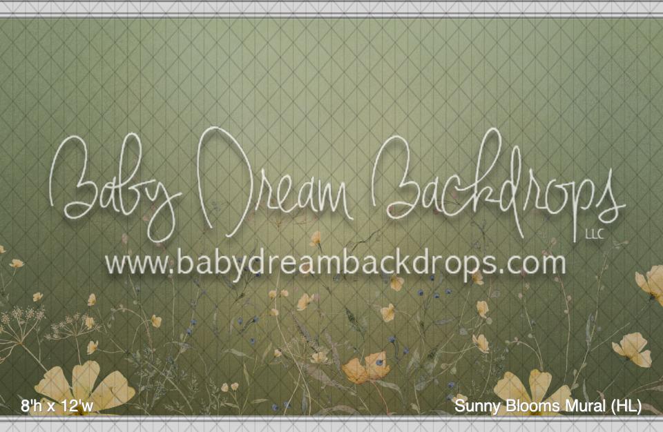 Sunny Blooms Mural (HL)