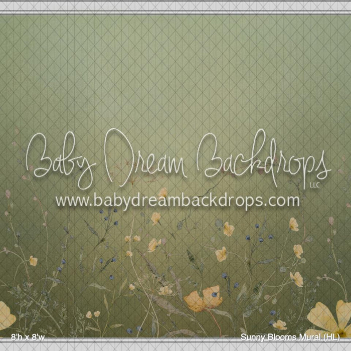 Sunny Blooms Mural (HL)