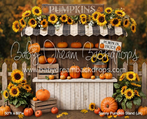 Sunny Pumpkin Stand (JA)