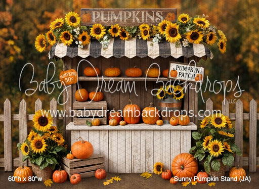 Sunny Pumpkin Stand (JA)
